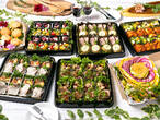 三浦野菜のベジタブルプレート・看板スライダーと3種のお肉メインやお魚も入ったプレミアムプラン