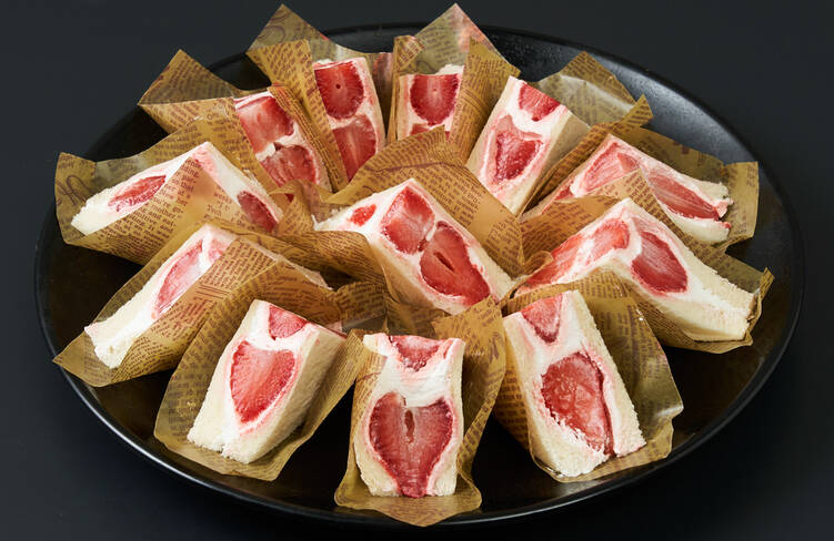 季節のフルーツサンド