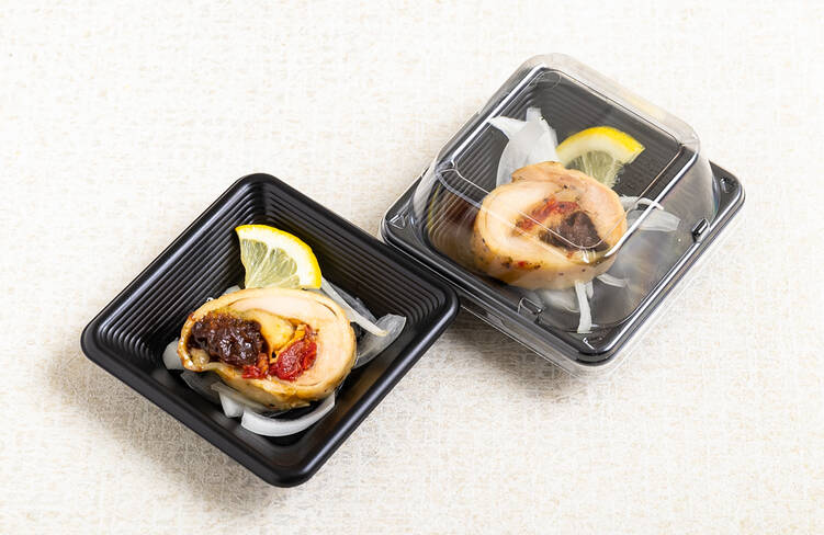 若鶏のレモンペッパーロール