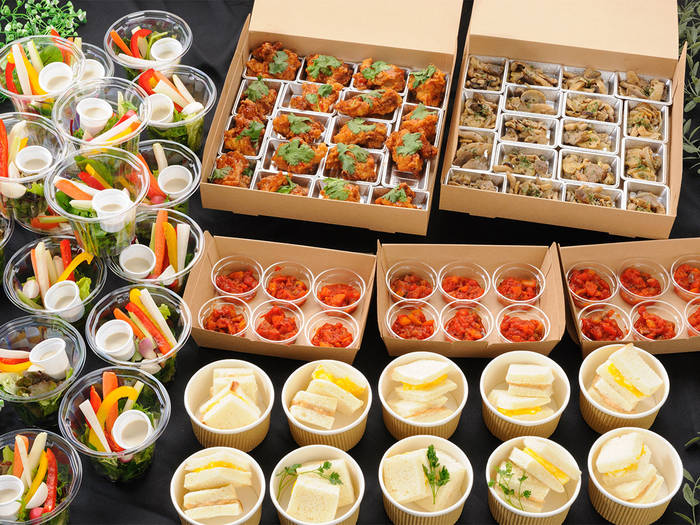 軽食にぴったり ライトクローバーパーティー 青山クローバーデリ シェフコレ