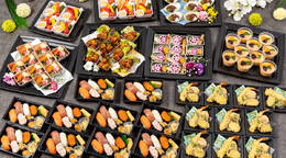 《小分けプラン》握り寿司6貫と華やか和食デリバリープラン(3,900円 / 人) - オードブル