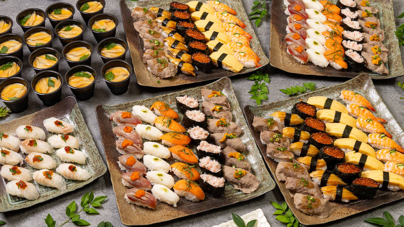 江戸前鮨盛り合わせ みや～MIYA～(3,500円/人)