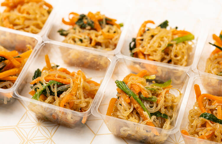 しらたきの和風チャプチェ