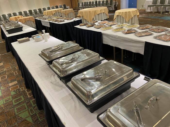 お料理配置レイアウト