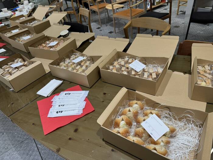 6種類のサンドイッチ。どれもおいしかった