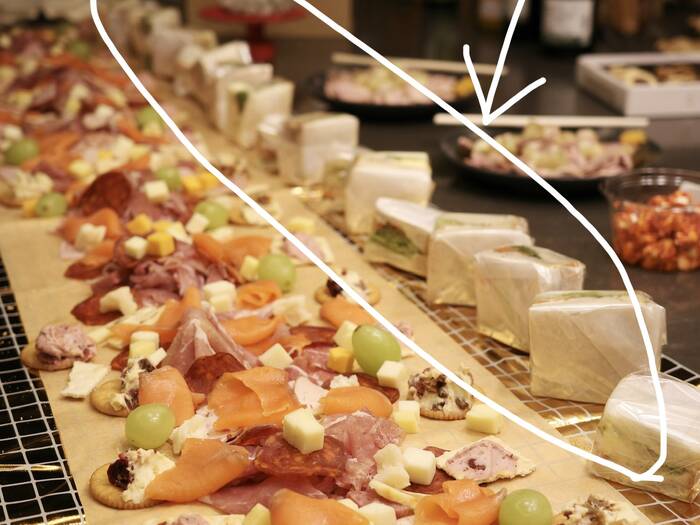 箱から取り出して並べました