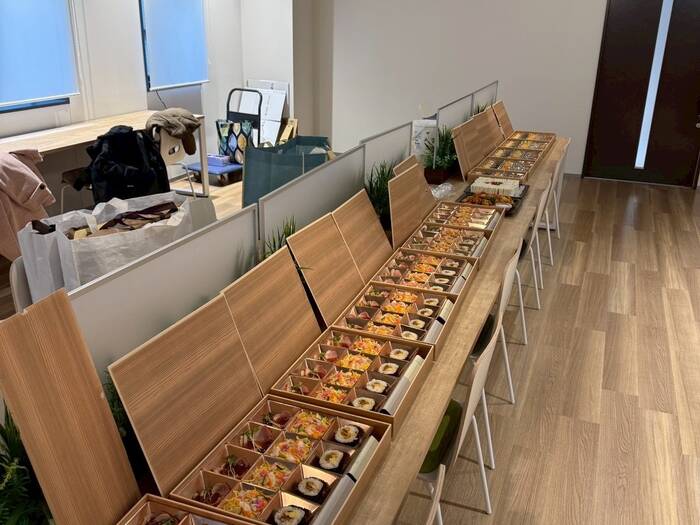 綺麗に並べると美しいです