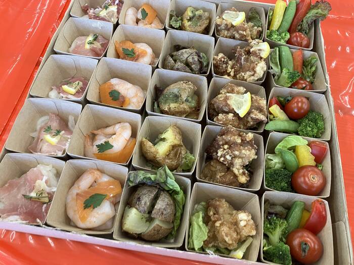 小分けで食べやすいです