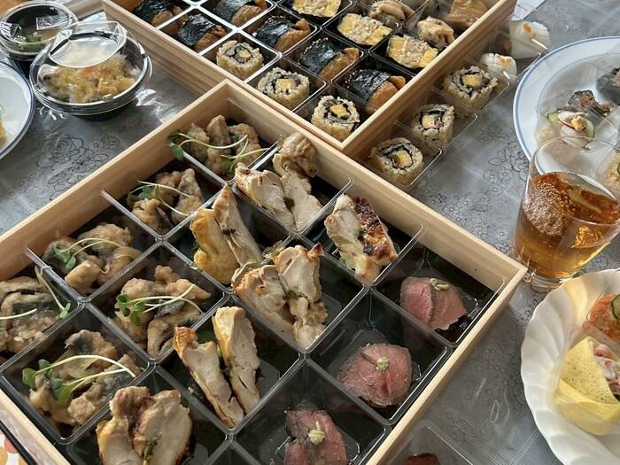 ローストビーフも好評でした!