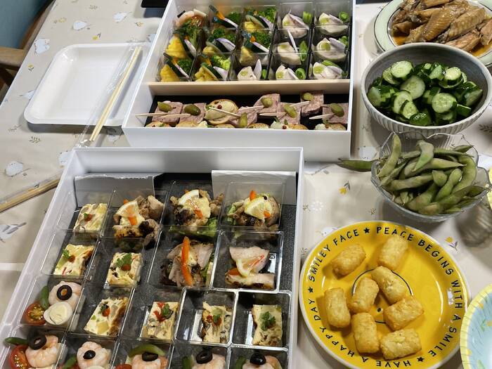 華やかな料理?