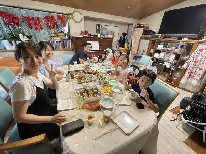 みんなで誕生会?