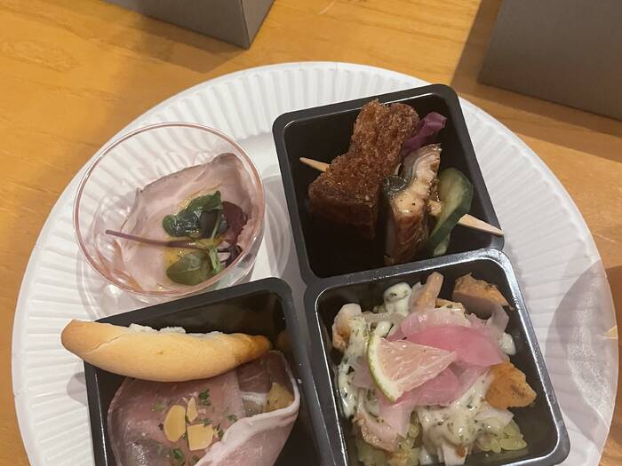 小分けのまま取れます