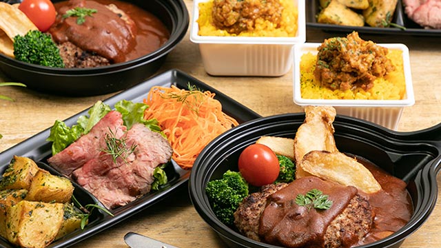 肉バルならではの肉メイン