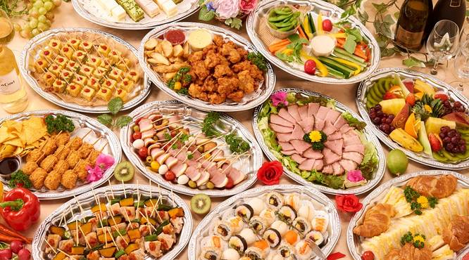 フィンガーフードにもしっかり対応!