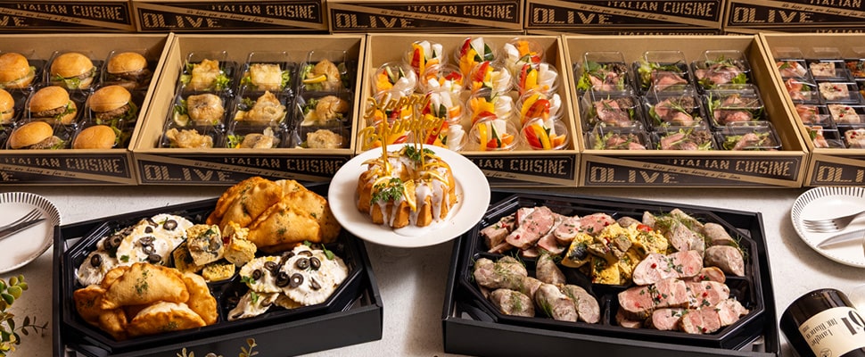 こだわりの温製料理が充実!