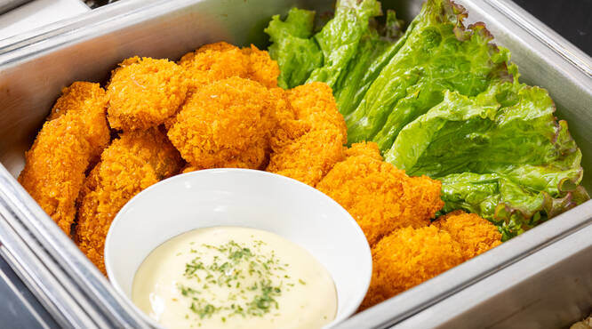 タルタルたっぷりつけちゃって