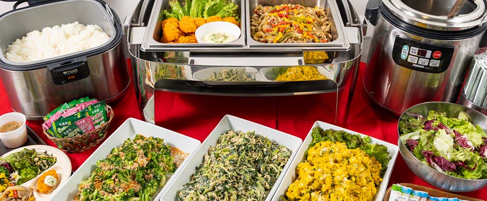 研修・会議・懇親会など、社内イベントの食事手配にも