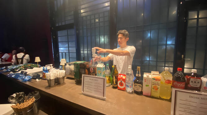 即席バーのような出張飲み放題