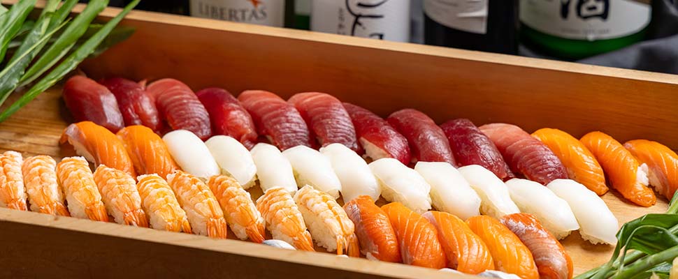職人が丁寧に握った本格寿司