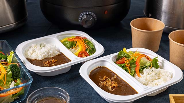 手軽に楽しむ温かい洋食ランチ