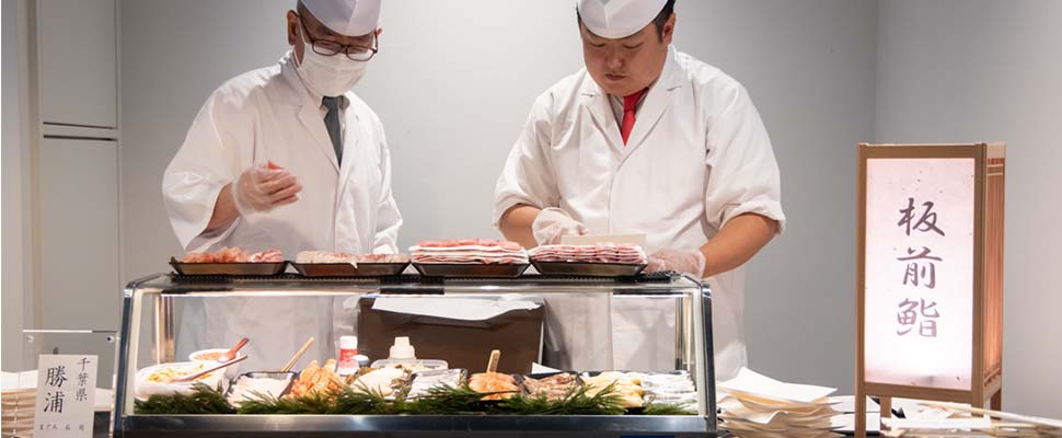 パーティーを華やかにする寿司ケータリング