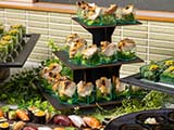 華やかで上品な盛付け