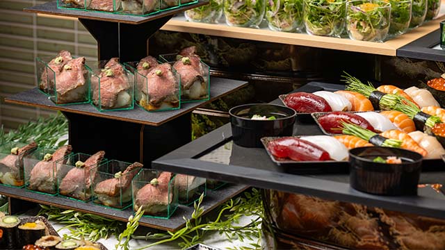 和の料理と多彩な味覚の調和