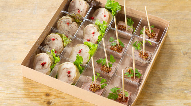 シャルキュトリーひとつひとつ自家製