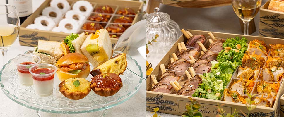 ホテルのアフタヌーンティーのような贅沢感を