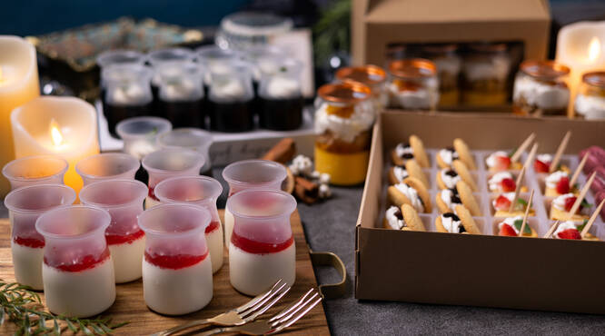 お洒落なスイーツプラン