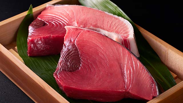 厳選された大きな「寿司ネタ」