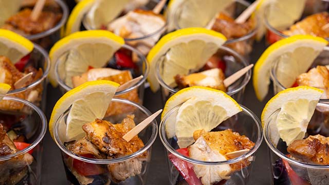 衛生面もばっちり!全品小分けスタイル