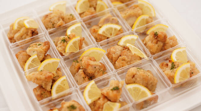 人気のメニューを盛り沢山に