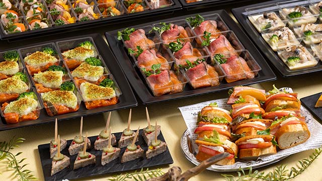 会話が弾む独創的なメニュー構成