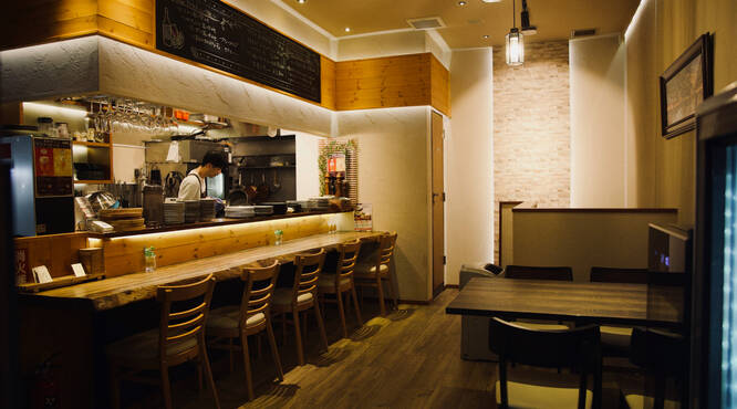 アットホームな雰囲気が人気の店舗