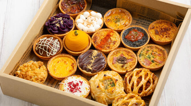 総勢18種類のパイをご用意しております！