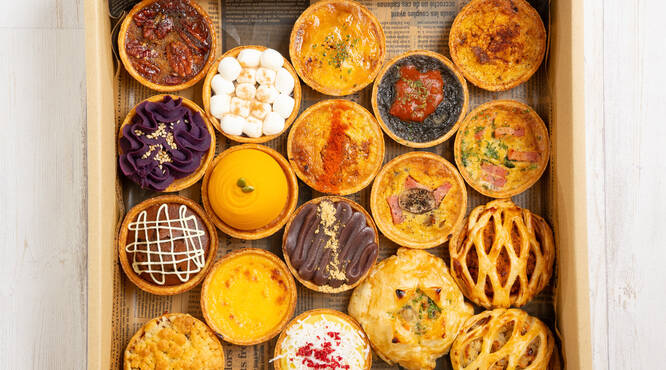 お好きなパイをシェア見つけてね♪