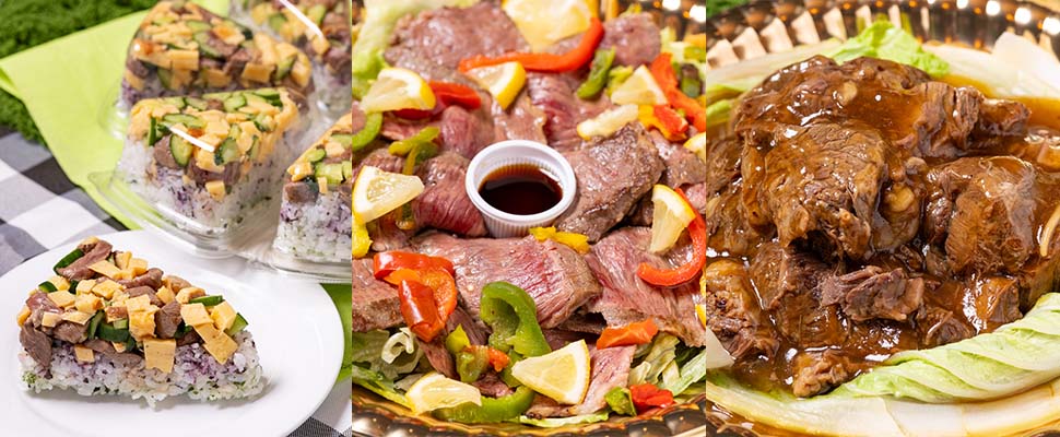 特別感を生む三大メインメニューの魅力