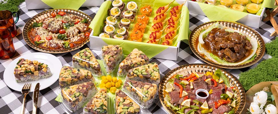 みんなで楽しむ卵とお肉のごちそう