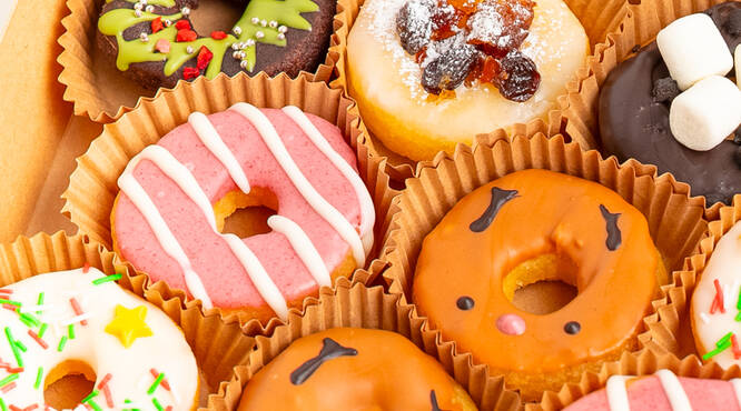 運が良ければ季節限定ドーナツがあるかも？