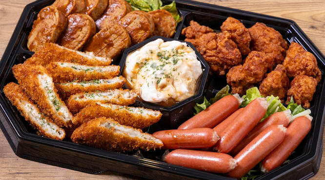 人気のメニューがたっぷり!