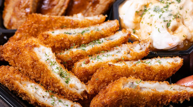 出汁醤油でたのしむフライ