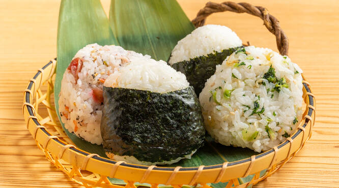 千葉県産「ふさおとめ」の白米おにぎり