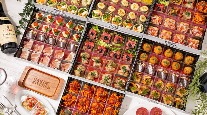 パーティーシーンを華やかにするオードブル