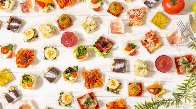 手に取りやすい小分けスタイル