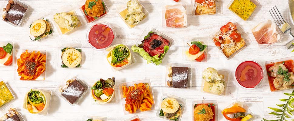 野菜の彩りが豊かな、華やかパーティーフード