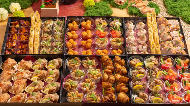 鶏&times;九州名物の小分けオードブルをお届け！