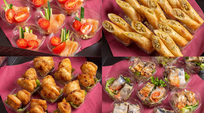 九州名物や地元食材を使用した多彩なラインナップ