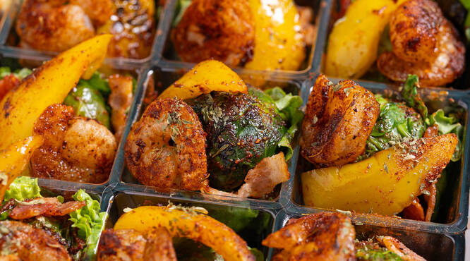 ケイジャンシュリンプ 8種のスパイス