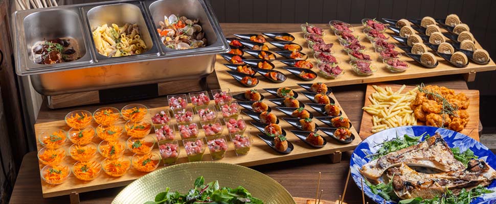 ビジネスでもプライベートでも楽しめるケータリングを！